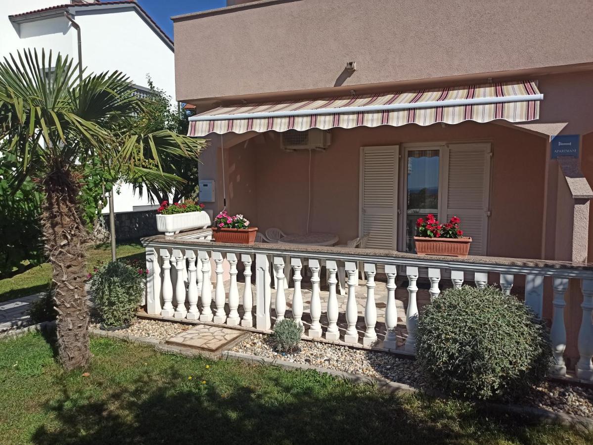Apartmani Vesna Крк Экстерьер фото